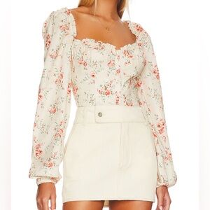 Ruched Cup Top in Almond Milk WeWoreWhat